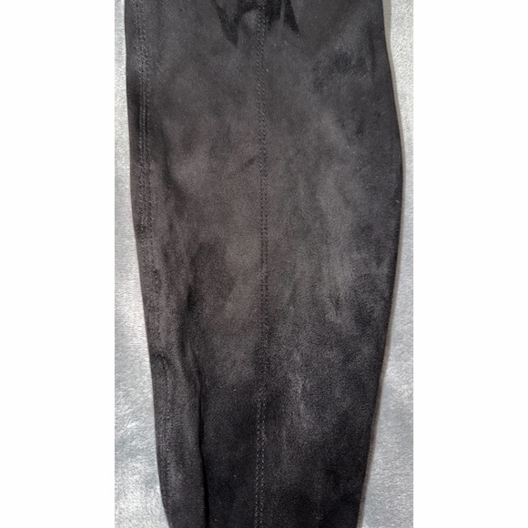 🖤 Call it Spring Knee-High Boots with Clear Heels - Picture 3 of 7